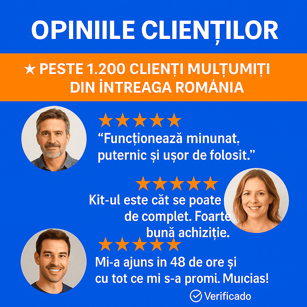 Bormașină cu Percuție cu Set de Accesorii + Polizor Cadou (Doar pentru Primii 100 de Cumpărători)