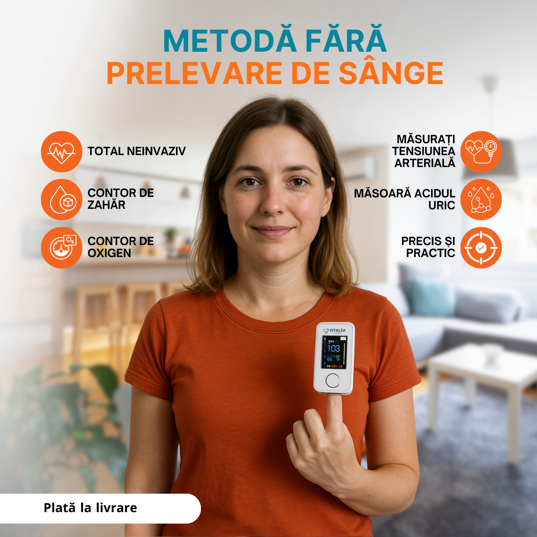 Vitaléa Care - Controlul glicemiei fără ace și fără durere