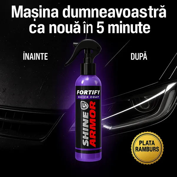 Spray-ul CERAMIC care îți transformă mașina în câteva minute – ascunde zgârieturile și redă strălucirea de mașină nouă!