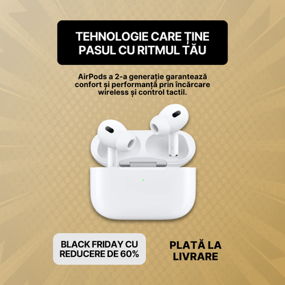 🔥Încălzire de Black Friday🔥Cumpără 1 și Primești 2 Căști Wireless Generația a 2-a