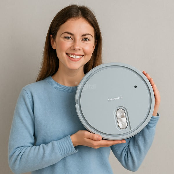 RobotSmart® - Robot de Curățenie | Curăță, Aspiră și Lustruieste Casa Ta Fără Efort (LICHIDARE DE STOC)