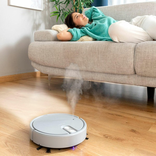 RobotSmart® - Robot de Curățenie | Curăță, Aspiră și Lustruieste Casa Ta Fără Efort (LICHIDARE DE STOC)