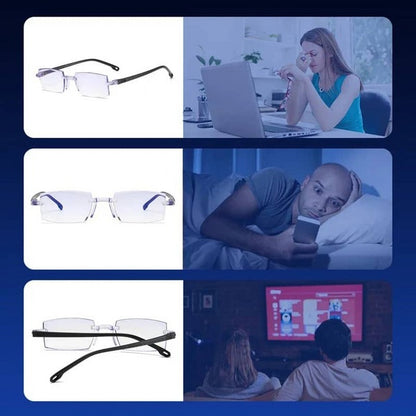 [Cumpără 1, Primești 2] Ochelari Inteligenti Anti-Radiații - Vision™ + Husa din Piele