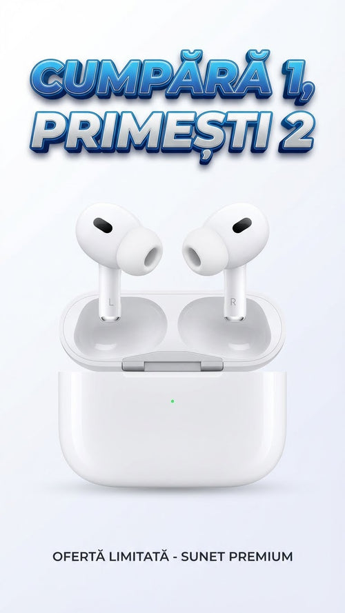 [Cumpără 1 și Primești 2] Căști Wireless Generația a 2-a
