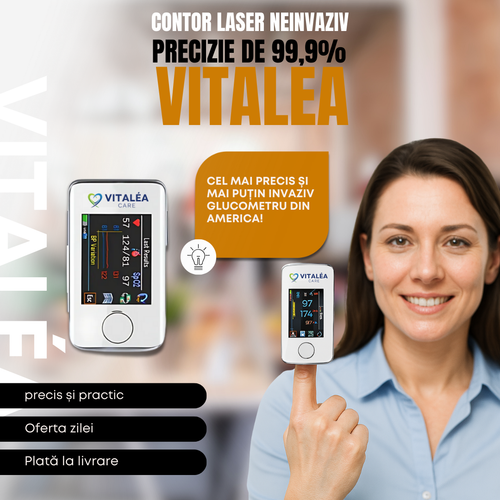 Vitaléa Care - Controlul glicemiei fără ace și fără durere