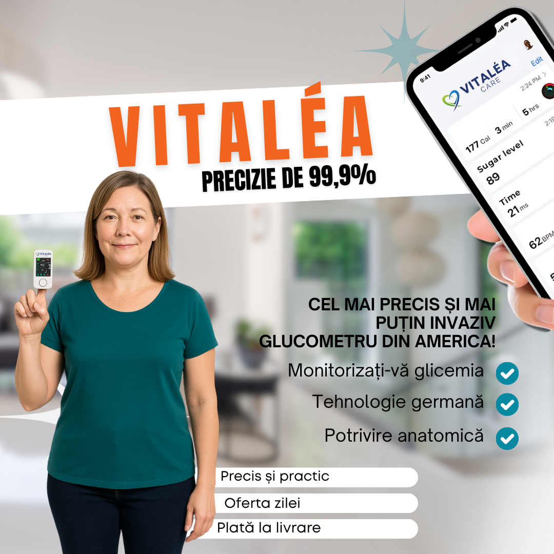Vitaléa Care - Controlul glicemiei fără ace și fără durere